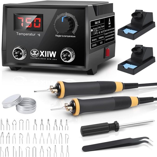 Xiiw kit pirografo per legno - pirografo,