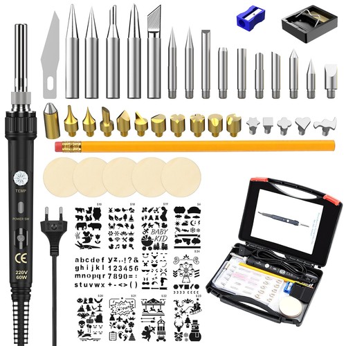 Pirografo per legno set - per,