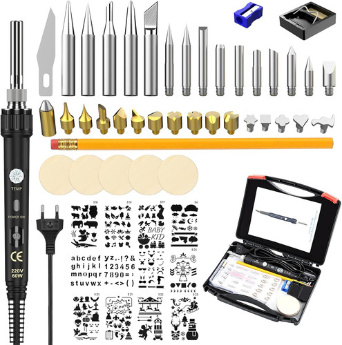 Pirografo per legno set - per,
